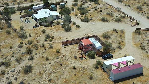 5 Acres of Land with Home for Sale in Landers, California