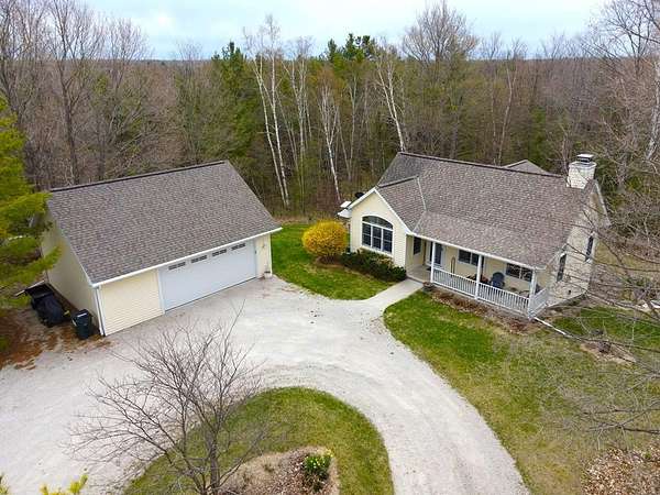 5.2 Acres of Land with Home for Sale in Ellison Bay, Wisconsin