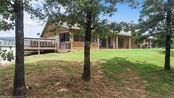 29.6 Acres of Agricultural Land with Home for Sale in Heavener, Oklahoma