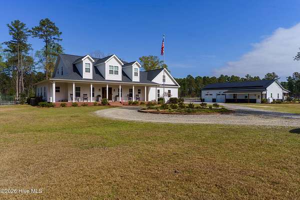 10.4 Acres of Land with Home for Sale in Vass, North Carolina