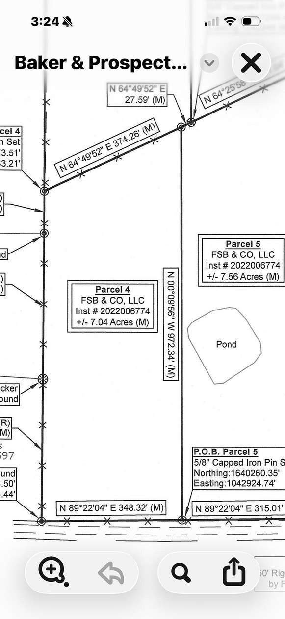 7 Acres of Residential Land for Sale in Nettleton, Mississippi