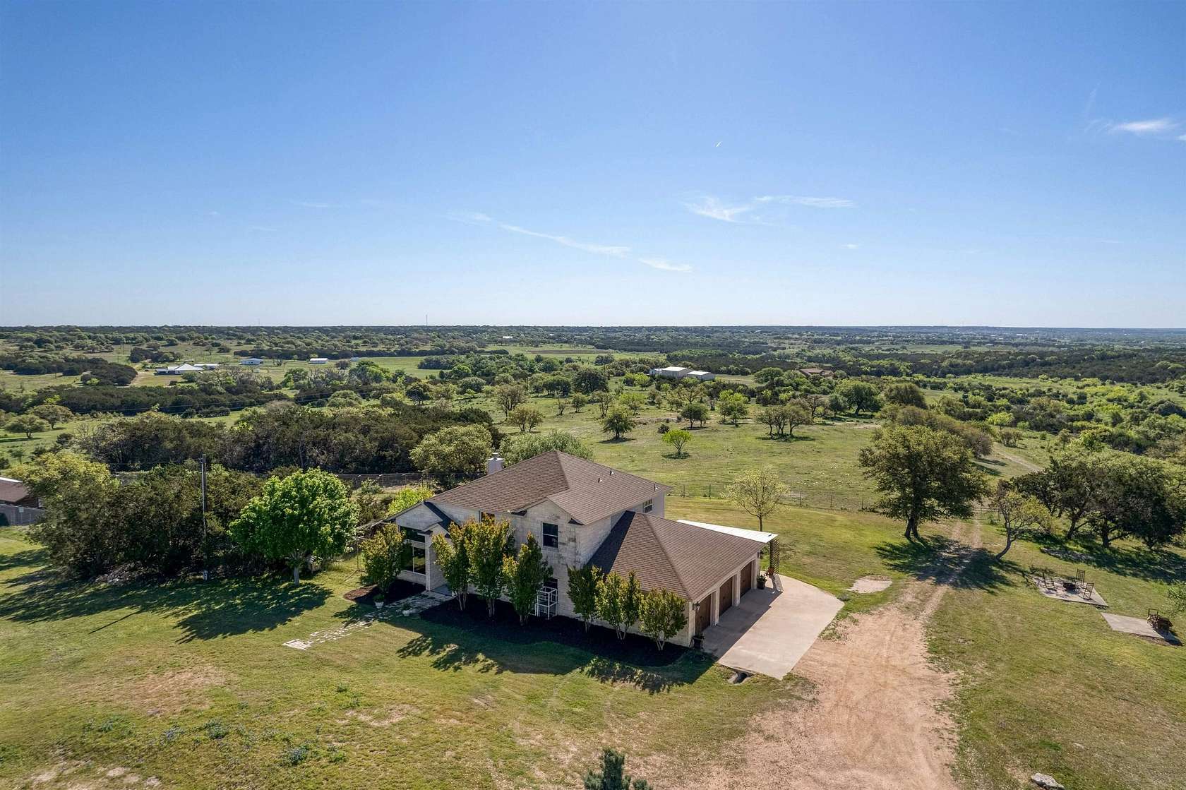 28.7 Acres of Agricultural Land with Home for Sale in Burnet, Texas