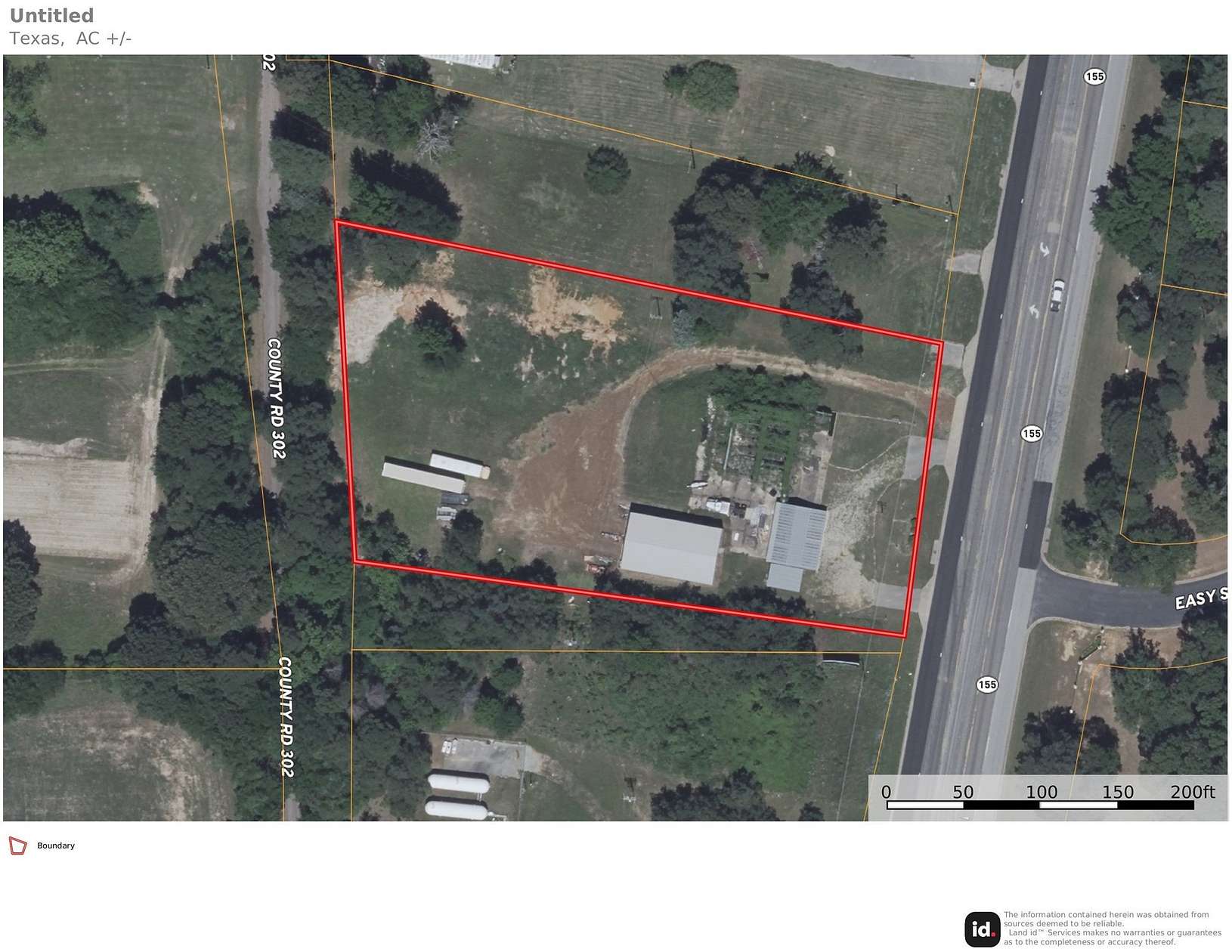 1.8 Acres of Mixed-Use Land for Sale in Frankston, Texas