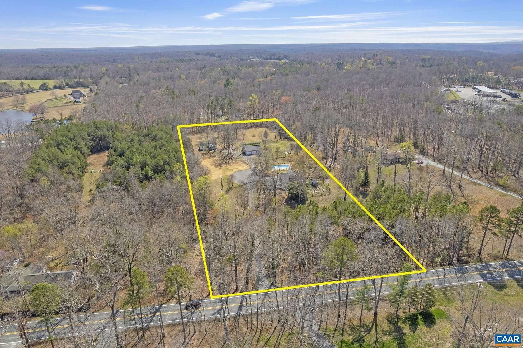 5.24 Acres of Land with Home for Sale in Keswick, Virginia