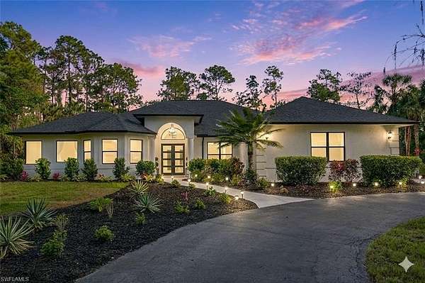 2.5 Acres of Land with Home for Sale in Naples, Florida