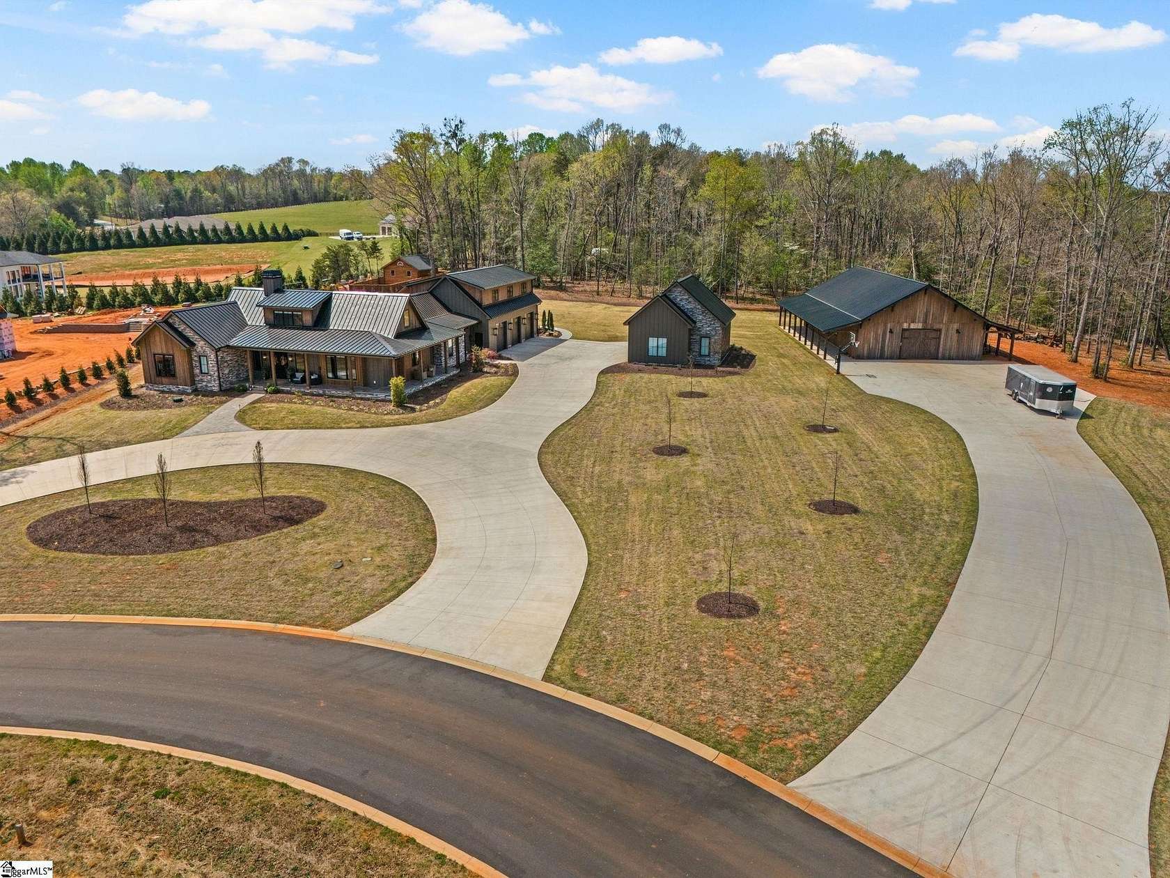 4.2 Acres of Land with Home for Sale in Greer, South Carolina