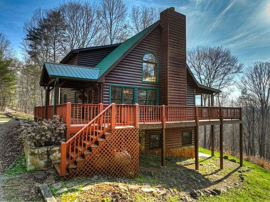 3 Acres of Land with Home for Sale in Mineral Bluff, Georgia