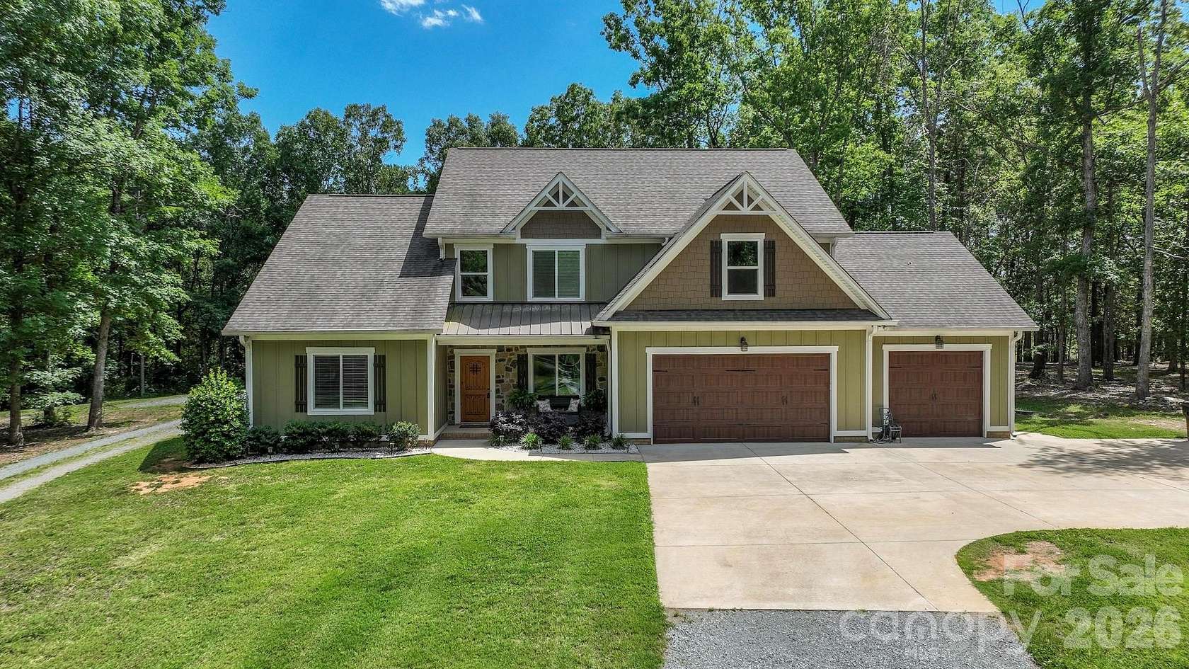 2.5 Acres of Land with Home for Sale in Monroe, North Carolina