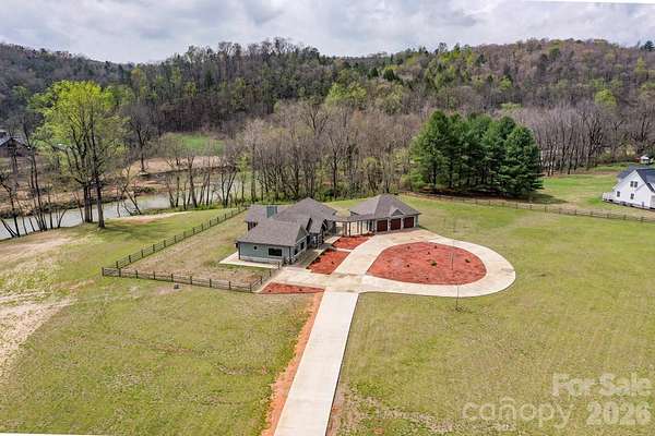 8.52 Acres of Land with Home for Sale in Lake Lure, North Carolina