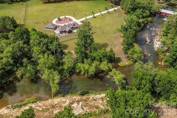 8.52 Acres of Land with Home for Sale in Lake Lure, North Carolina
