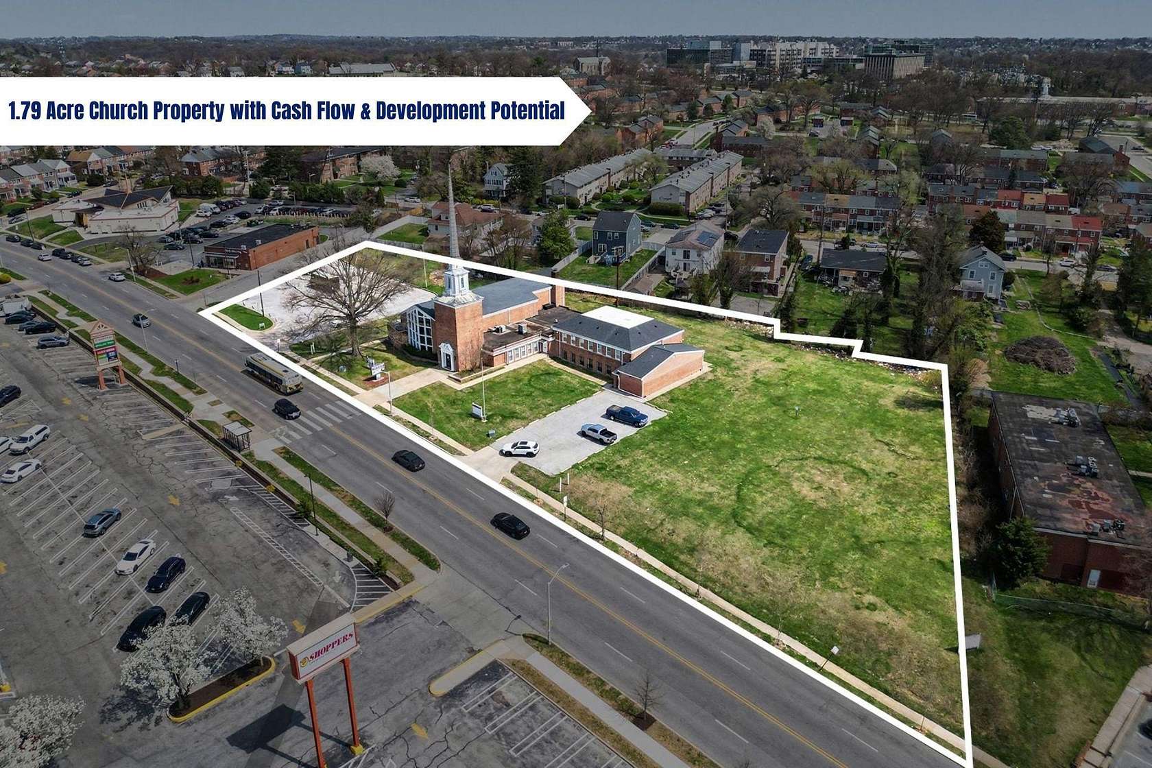 1.79 Acres of Commercial Land for Sale in Baltimore, Maryland