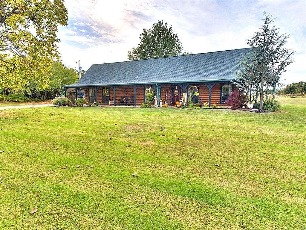 2.5 Acres of Land with Home for Sale in Choctaw, Oklahoma