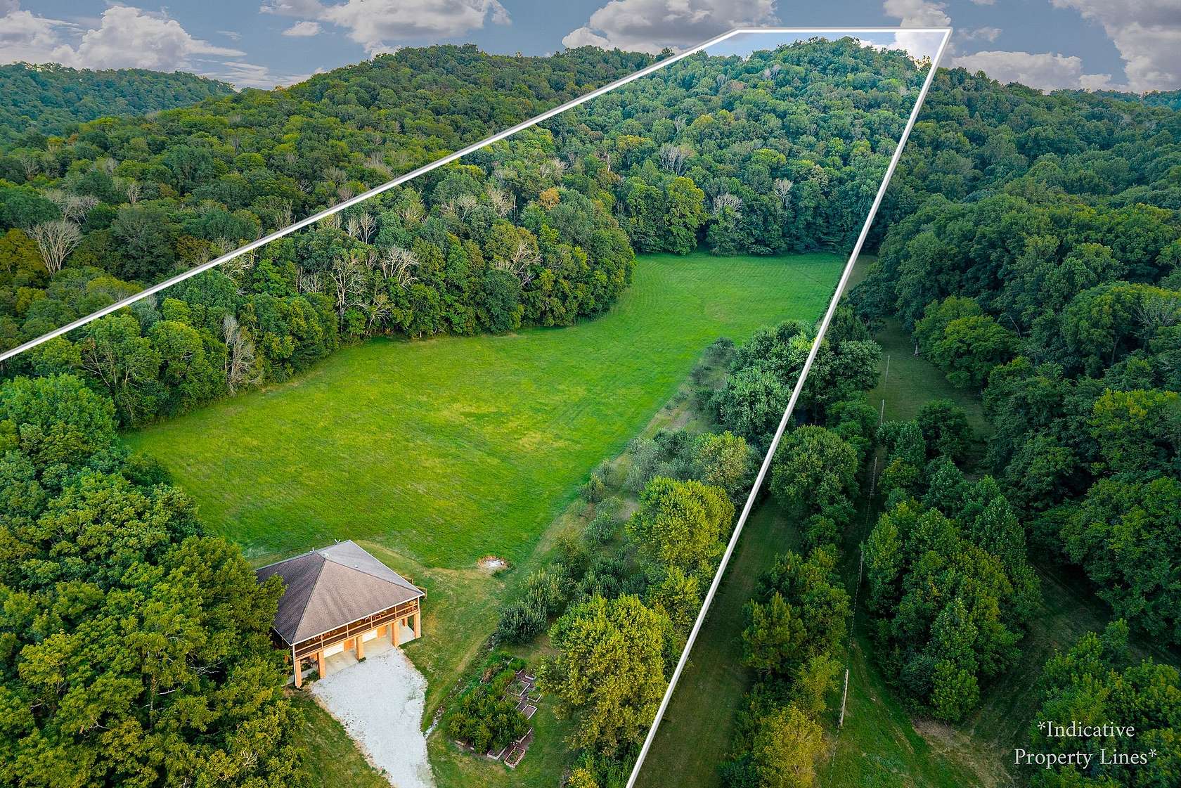 36.8 Acres of Land with Home for Sale in Lancaster, Tennessee