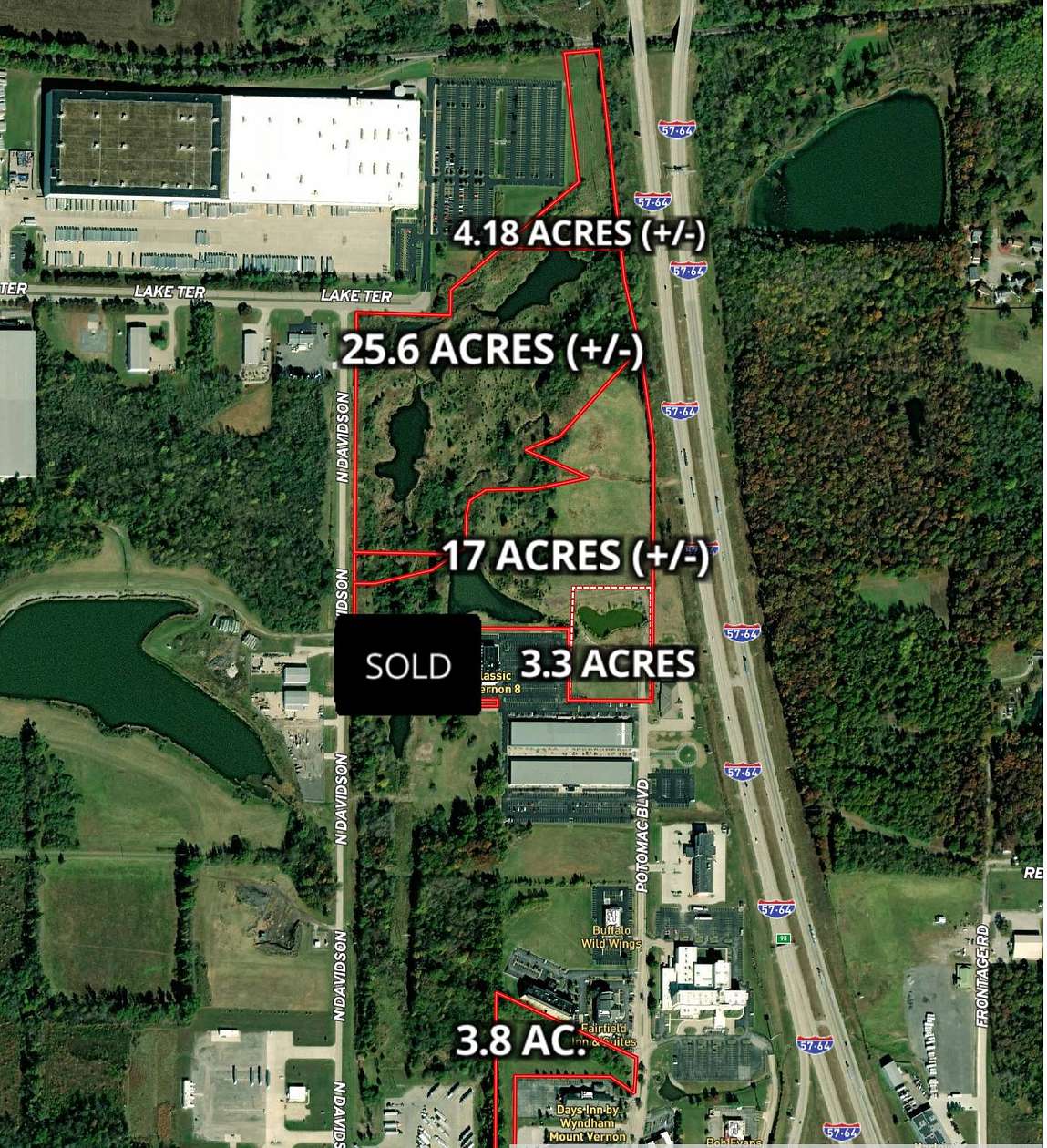 43 Acres of Land for Sale in Mount Vernon, Illinois