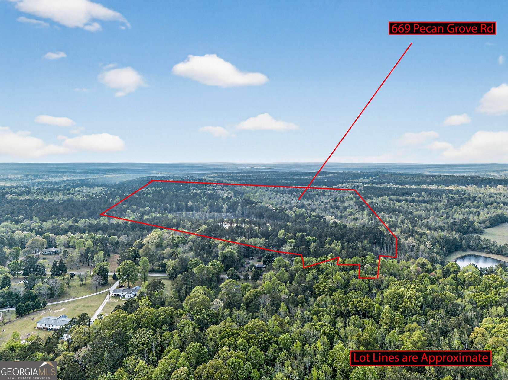 55 Acres of Recreational & Residential Land for Sale in Washington, Georgia