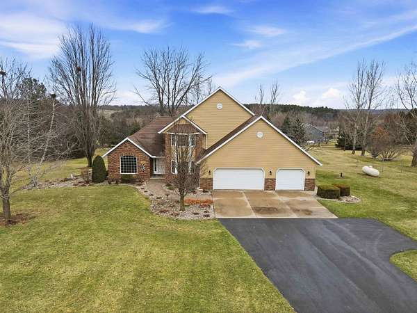 1.7 Acres of Land with Home for Sale in Hortonville, Wisconsin