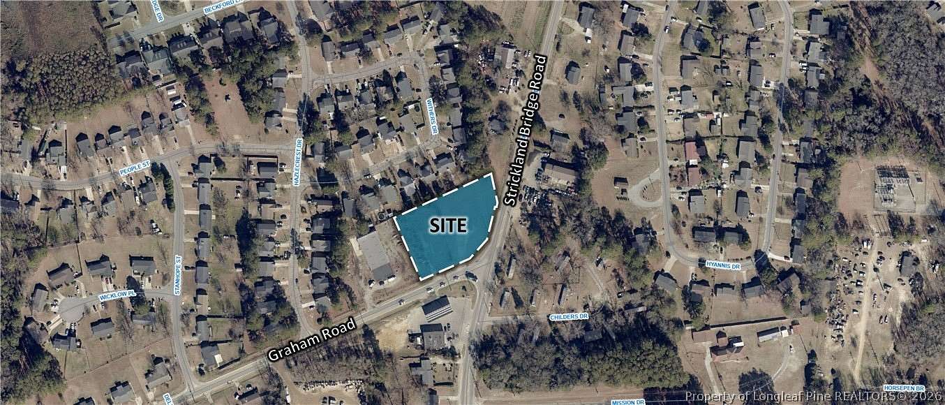 1.25 Acres of Commercial Land for Sale in Fayetteville, North Carolina