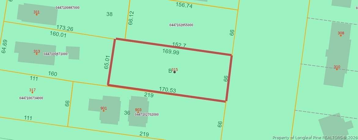 0.26 Acres of Land for Sale in Fayetteville, North Carolina
