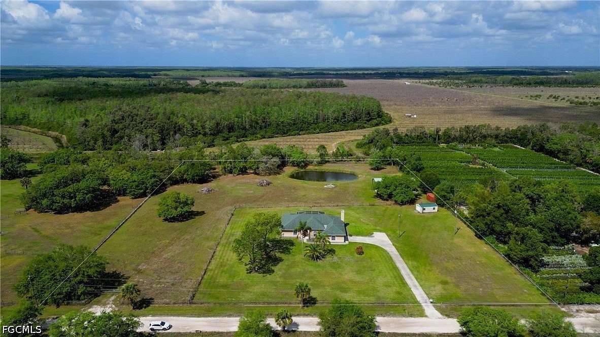 5.5 Acres of Land with Home for Sale in Fort Myers, Florida