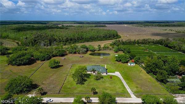 5.5 Acres of Land with Home for Sale in Fort Myers, Florida