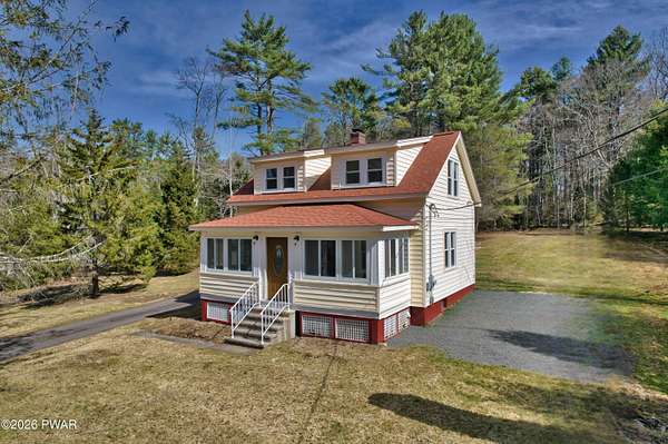 2 Acres of Land with Home for Sale in Hawley, Pennsylvania