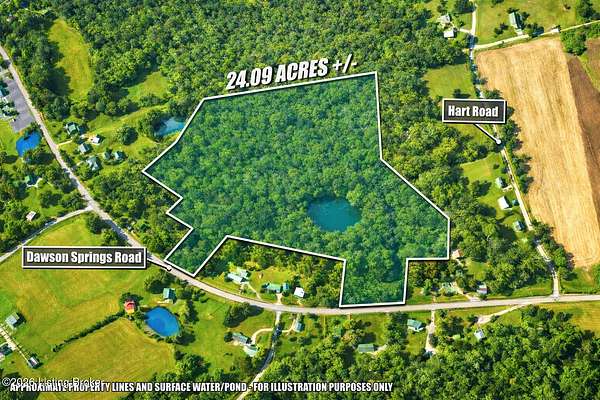 24 Acres of Land for Sale in Hopkinsville, Kentucky
