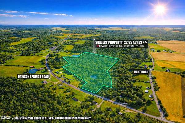 24 Acres of Land for Sale in Hopkinsville, Kentucky