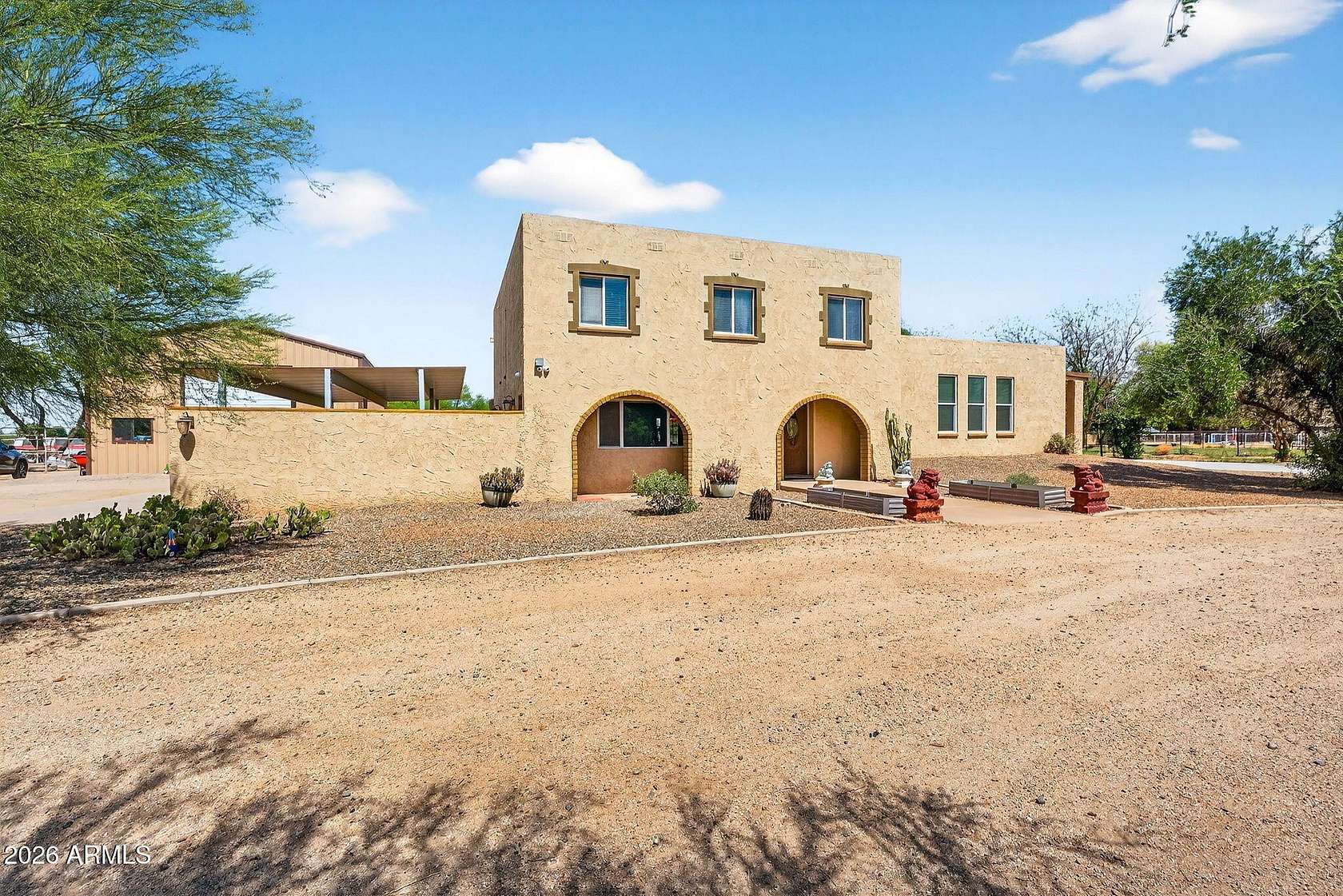 3 Acres of Land with Home for Sale in Queen Creek, Arizona