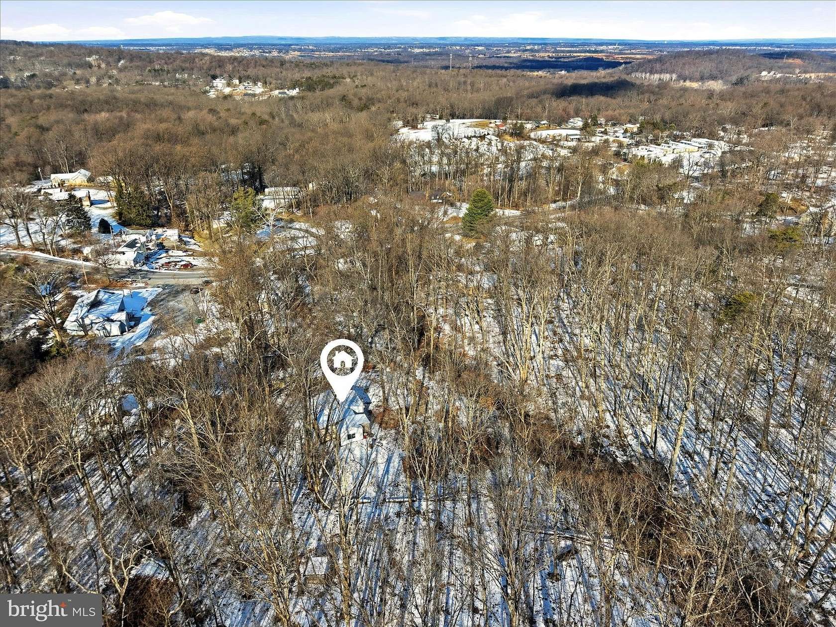 13 Acres of Recreational Land with Home for Sale in Harpers Ferry, West Virginia