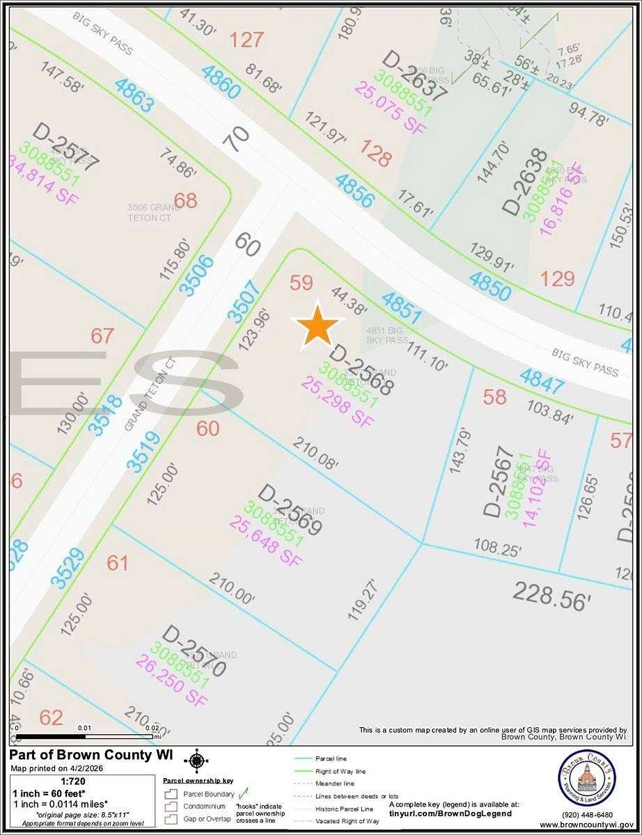 0.58 Acres of Residential Land for Sale in De Pere, Wisconsin