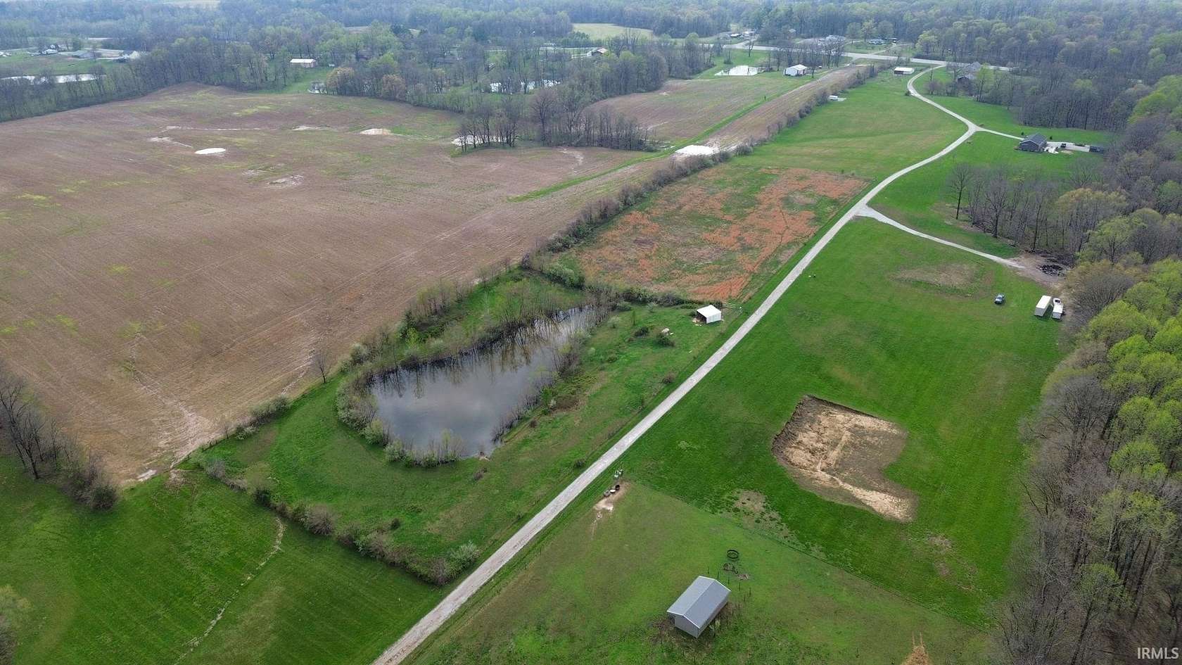 7.49 Acres of Agricultural Land for Sale in New Harmony, Indiana