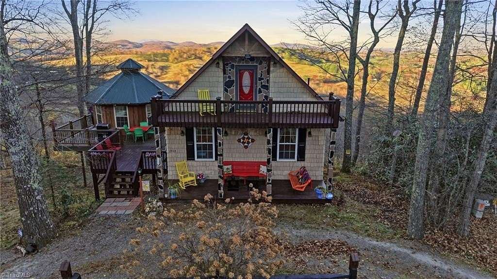 2.5 Acres of Land with Home for Sale in Sparta, North Carolina