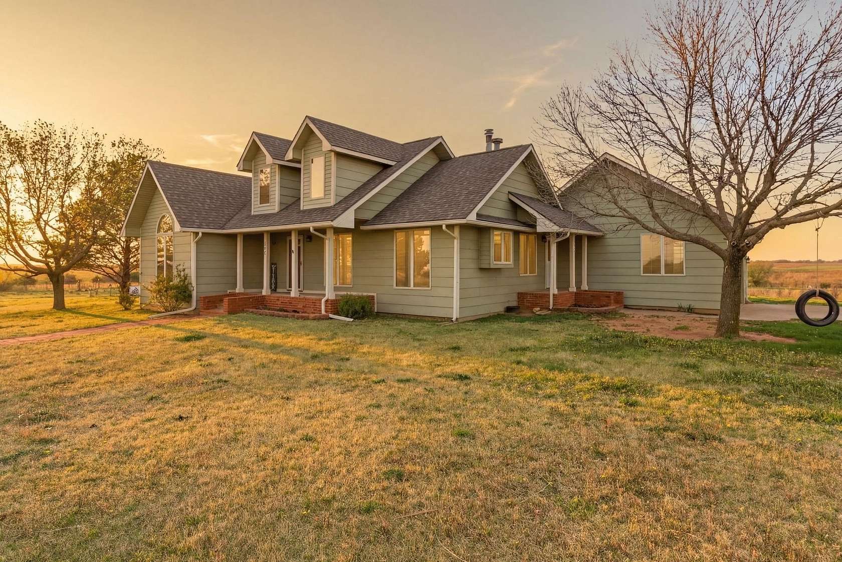 9.8 Acres of Land with Home for Sale in Conway Springs, Kansas