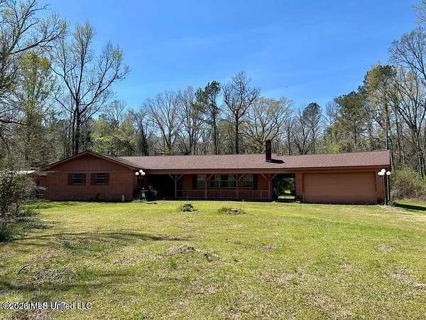 4.13 Acres of Land with Home for Sale in Silver Creek, Mississippi