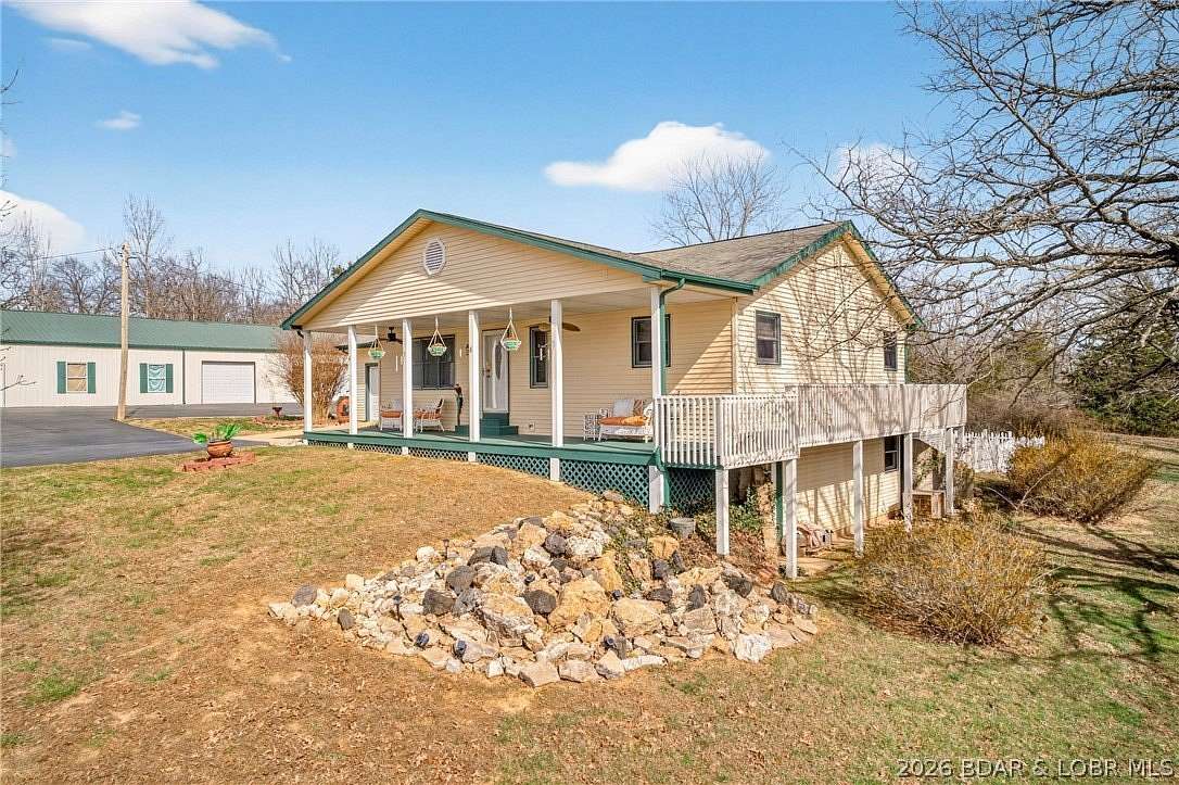 4.39 Acres of Land with Home for Sale in Kaiser, Missouri