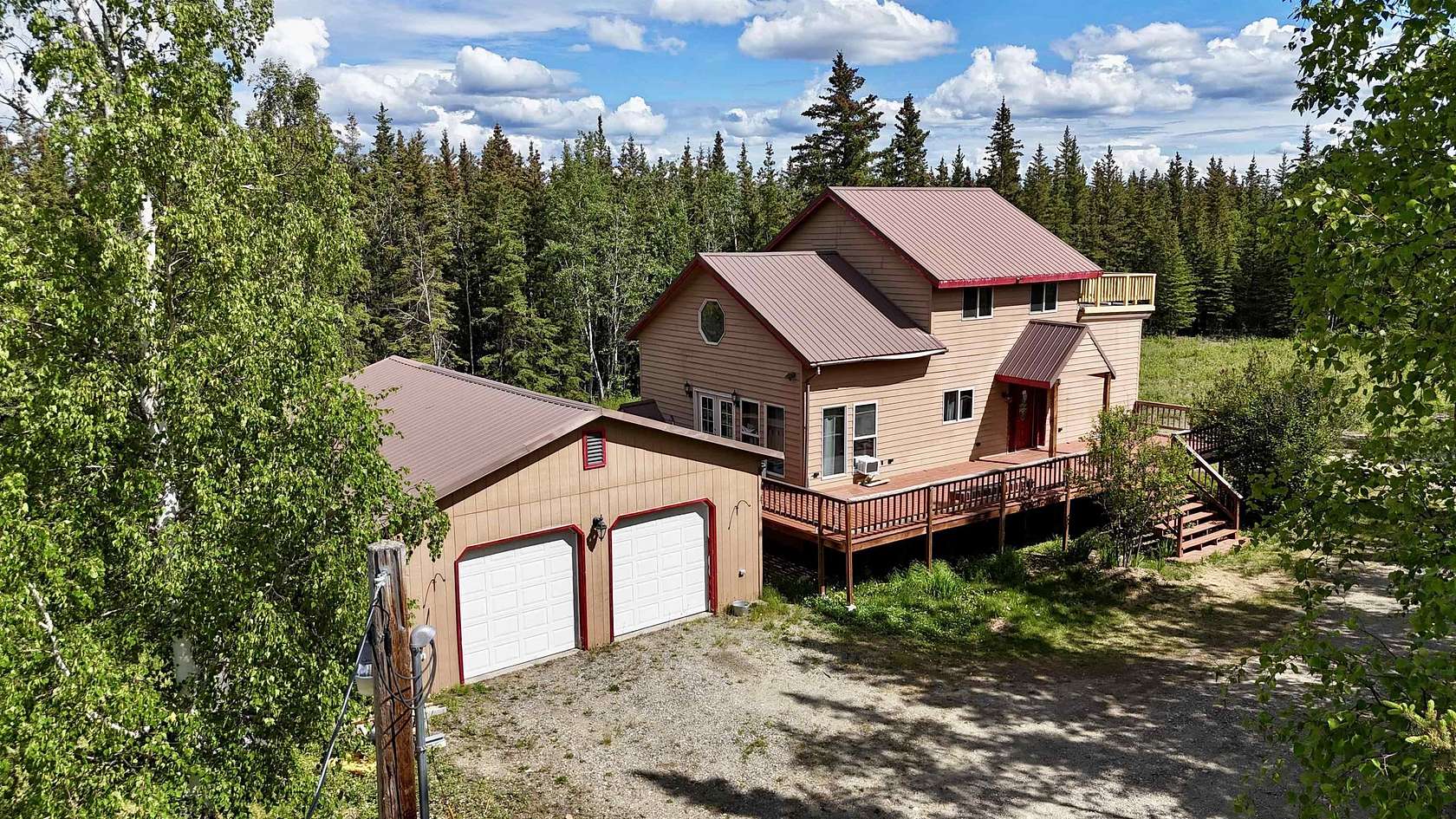 2.5 Acres of Land with Home for Sale in Delta Junction, Alaska