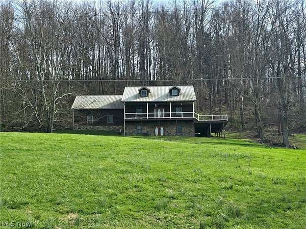 3.5 Acres of Land with Home for Sale in Coshocton, Ohio