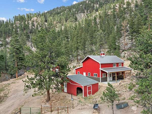 7 Acres of Land with Home for Sale in Estes Park, Colorado