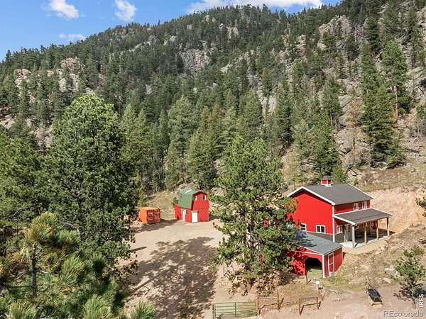 7 Acres of Land with Home for Sale in Estes Park, Colorado