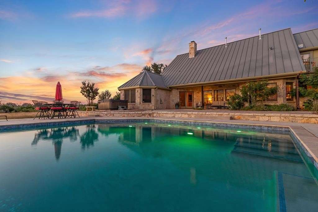 28.1 Acres of Recreational Land with Home for Sale in Fredericksburg, Texas