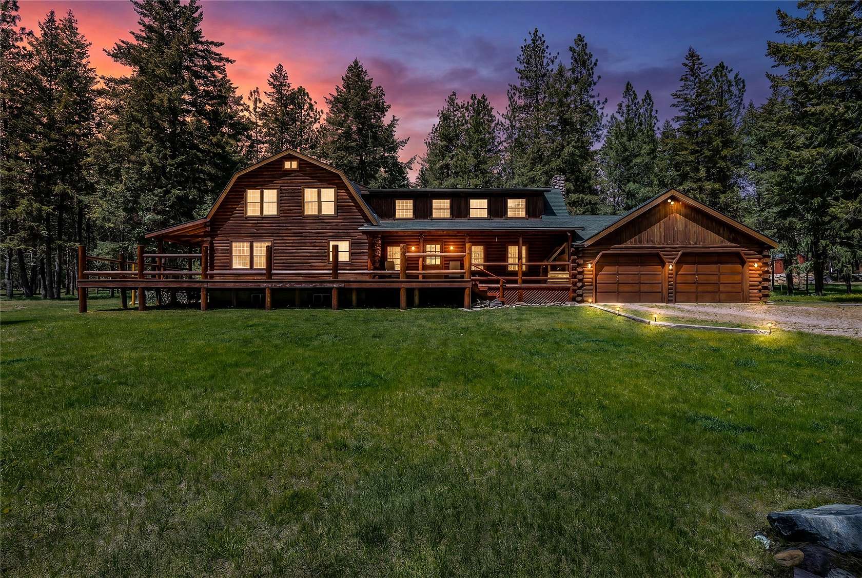5 Acres of Land with Home for Sale in Huson, Montana