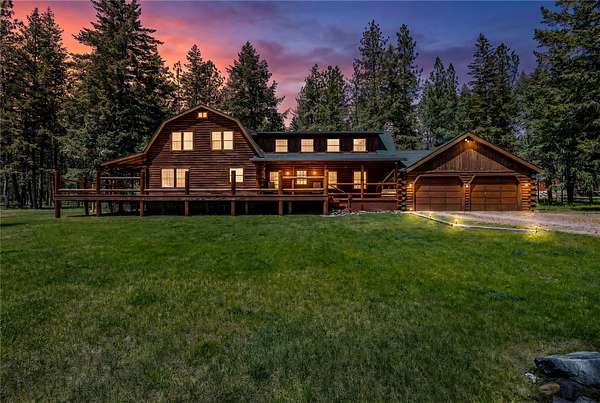 5 Acres of Land with Home for Sale in Huson, Montana