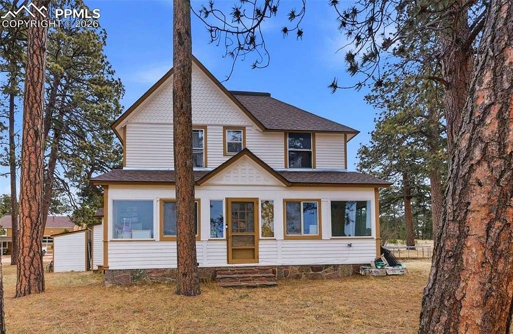 5 Acres of Land with Home for Sale in Colorado Springs, Colorado