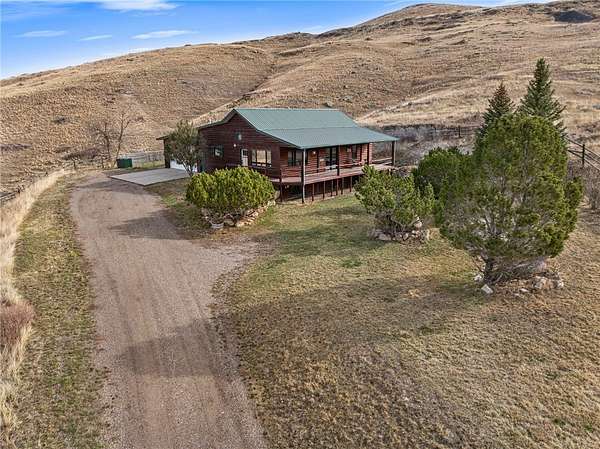18.3 Acres of Land with Home for Sale in Stockett, Montana
