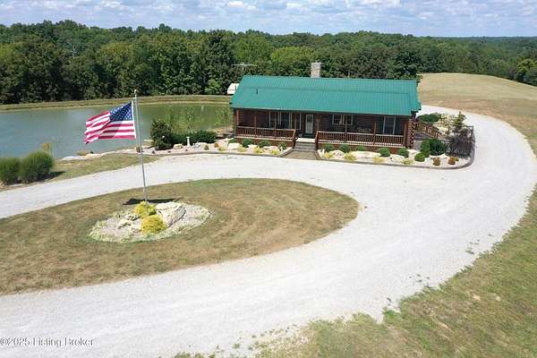 52.9 Acres of Recreational Land with Home for Sale in Bloomfield, Kentucky