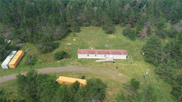 10 Acres of Recreational Land with Home for Sale in Gordon, Wisconsin
