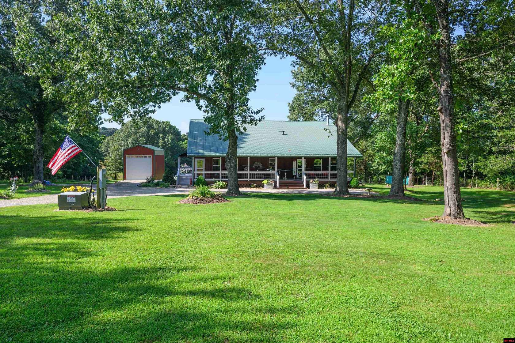 2.5 Acres of Land with Home for Sale in Tecumseh, Missouri