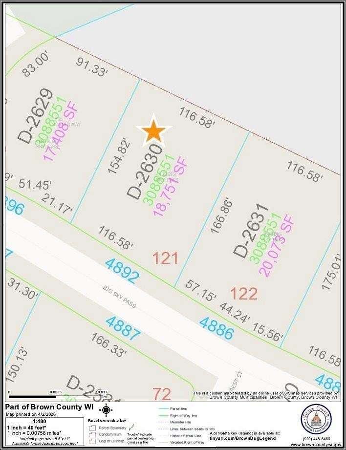 0.43 Acres of Residential Land for Sale in De Pere, Wisconsin