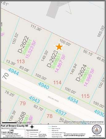 0.34 Acres of Residential Land for Sale in De Pere, Wisconsin