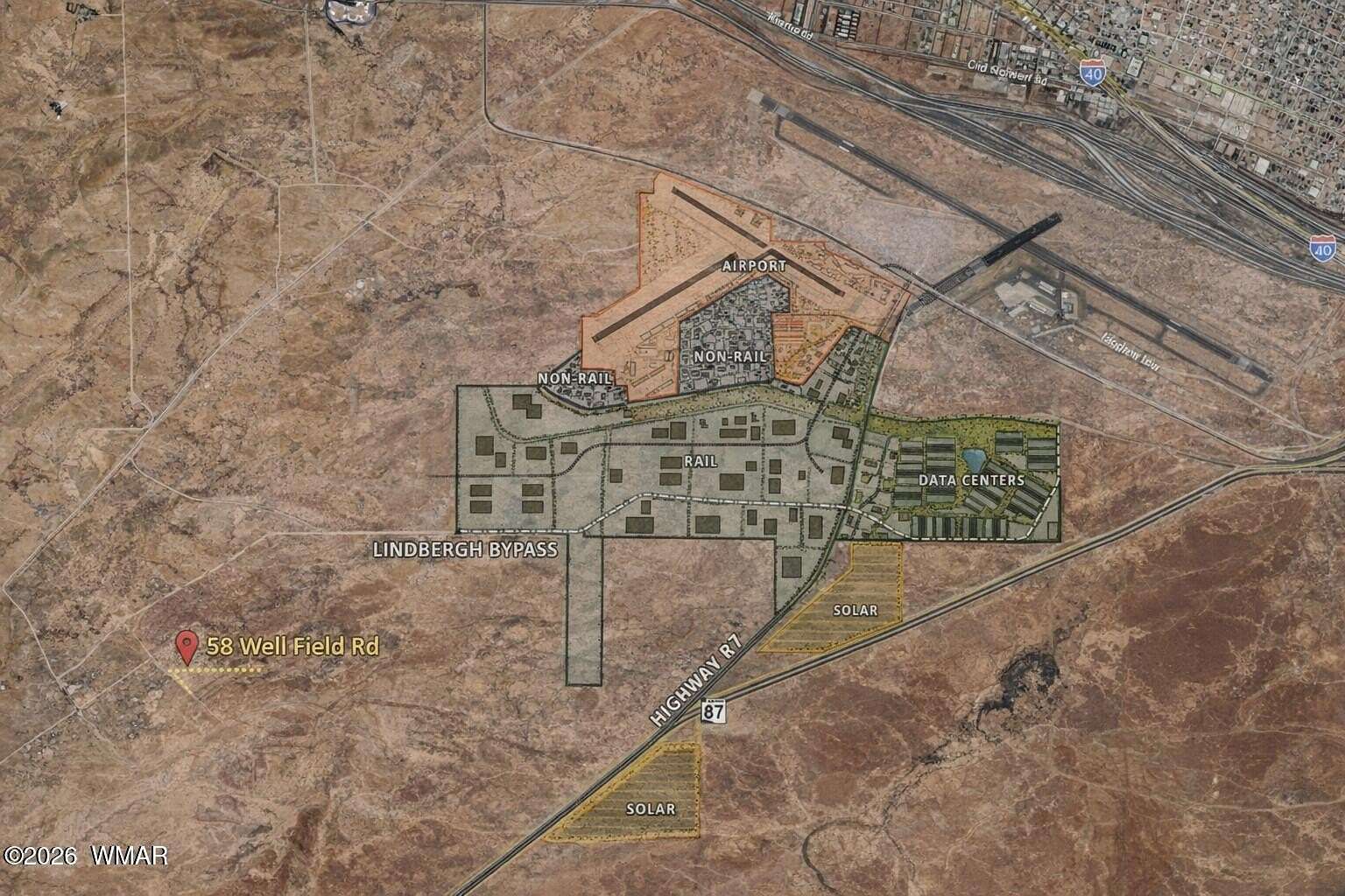 1.8 Acres of Residential Land for Sale in Winslow, Arizona